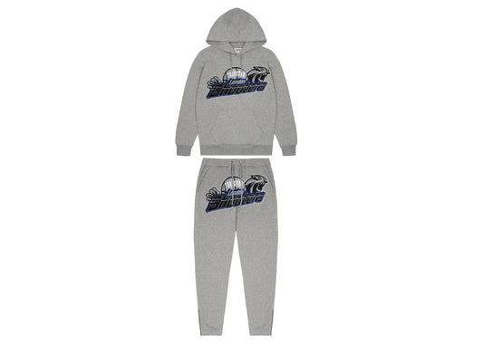 Trapstar Shooters Hoodie 2.0 Tracksuit Grey/Blue