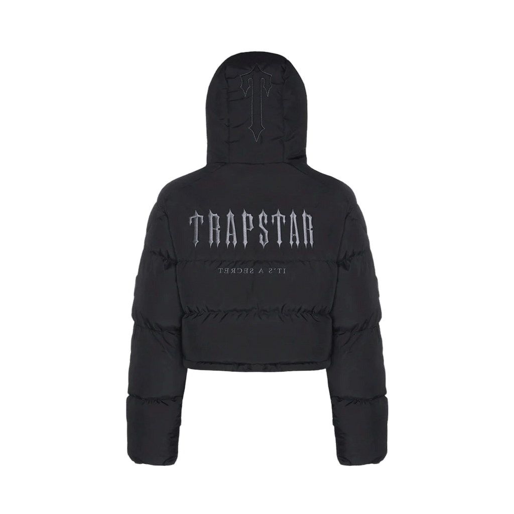 Trapstar Women's Decoded 2.0 Puffer Jacket Black