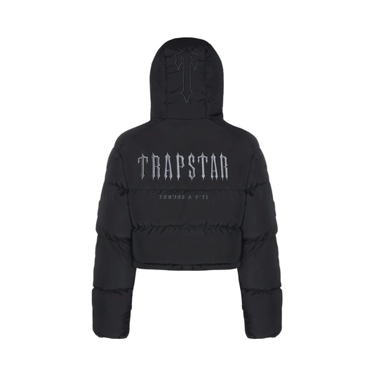 Trapstar Women's Decoded 2.0 Puffer Jacket Black