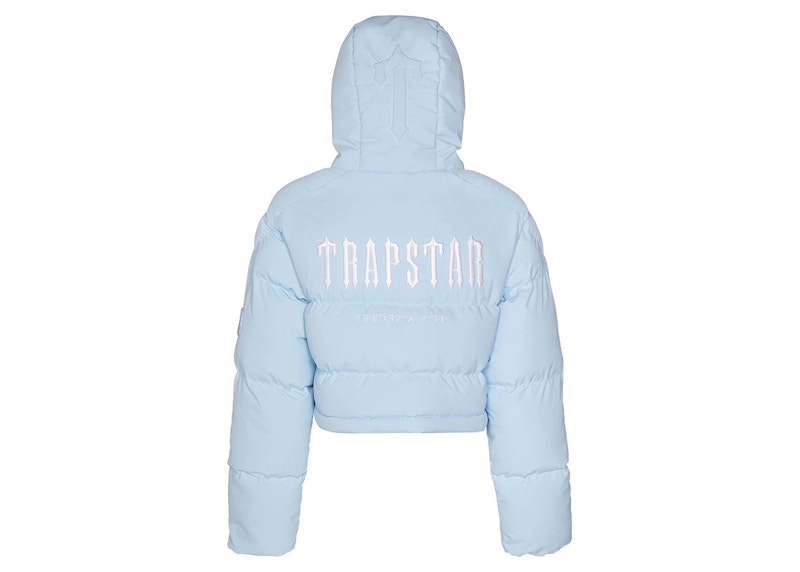 Trapstar Women's Decoded 2.0 Puffer Jacket Ice Blue