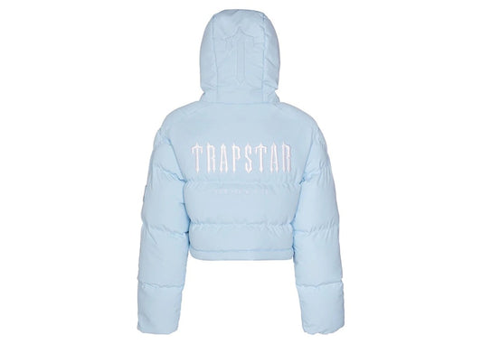 Trapstar Women's Decoded 2.0 Puffer Jacket Ice Blue