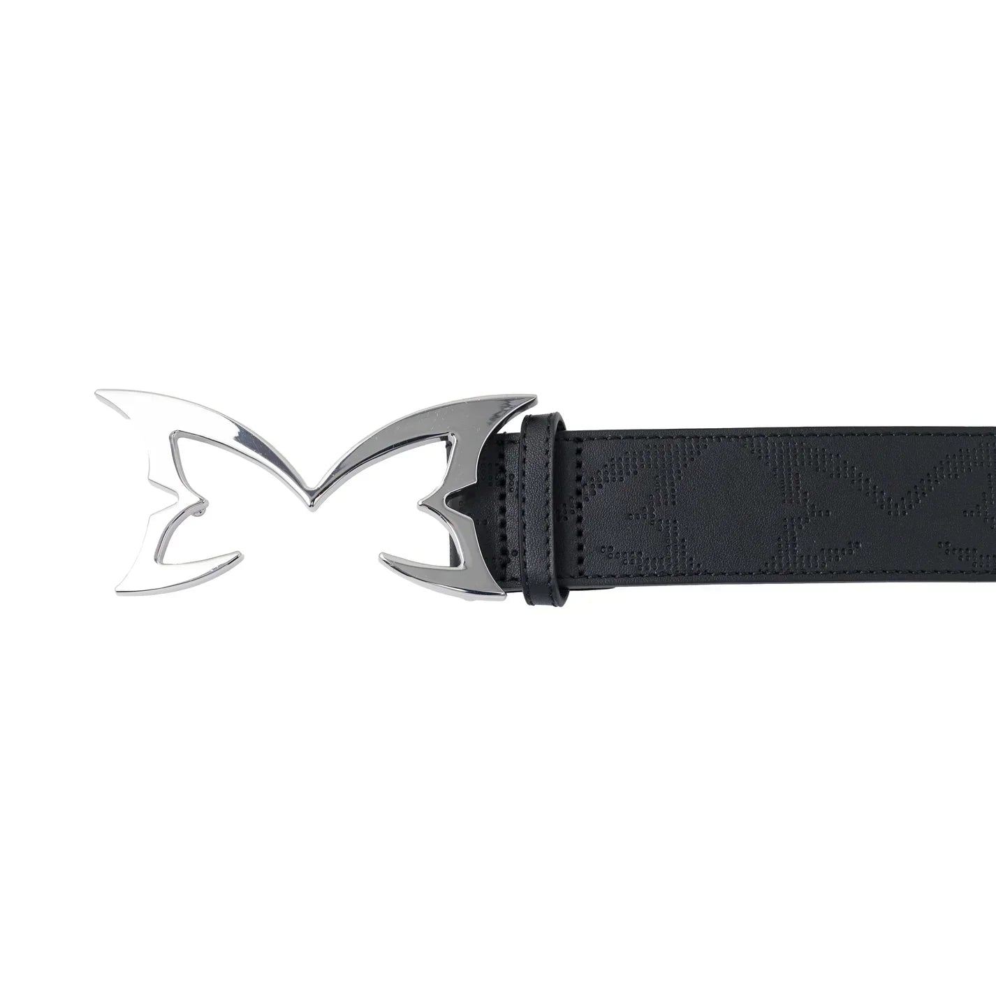 MERTRA Debossed Belt Black
