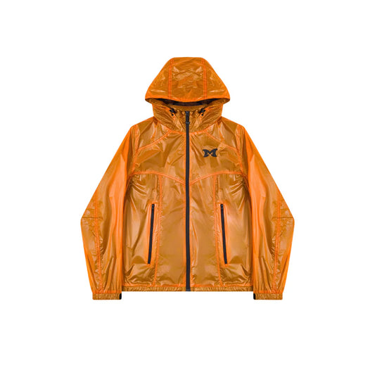 Chaqueta de nailon MERTRA Trashbag color naranja