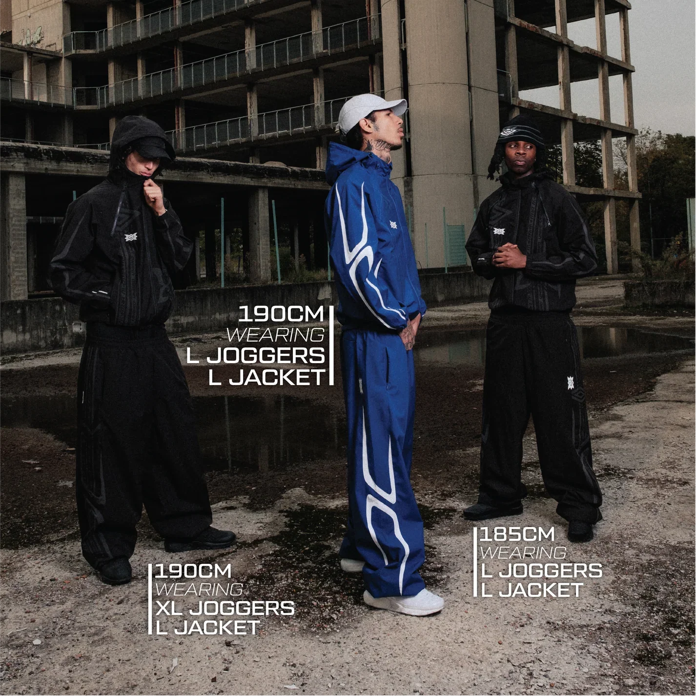 MERTRA x Umbro Technical Jacket  - (BLUE)