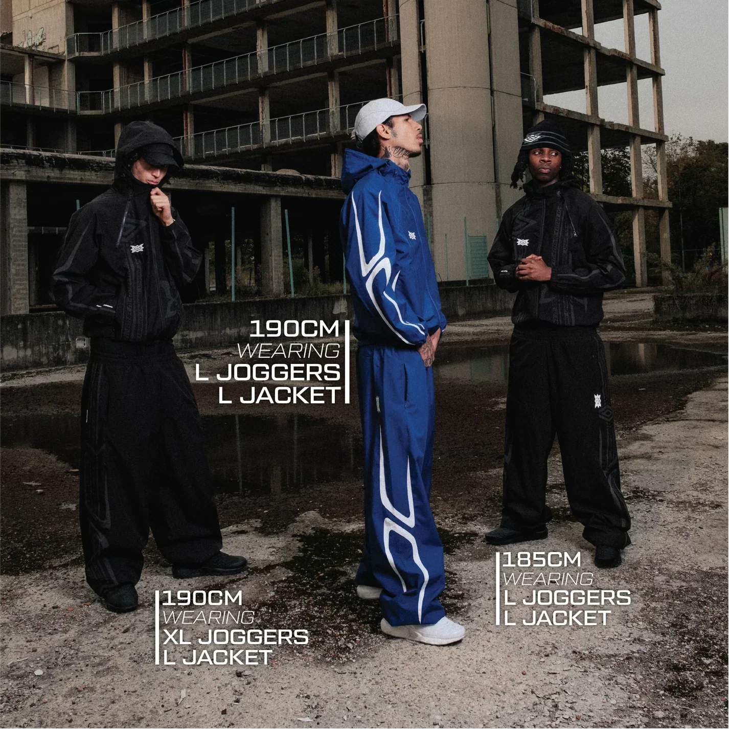 MERTRA x Umbro Technical Jacket Blue