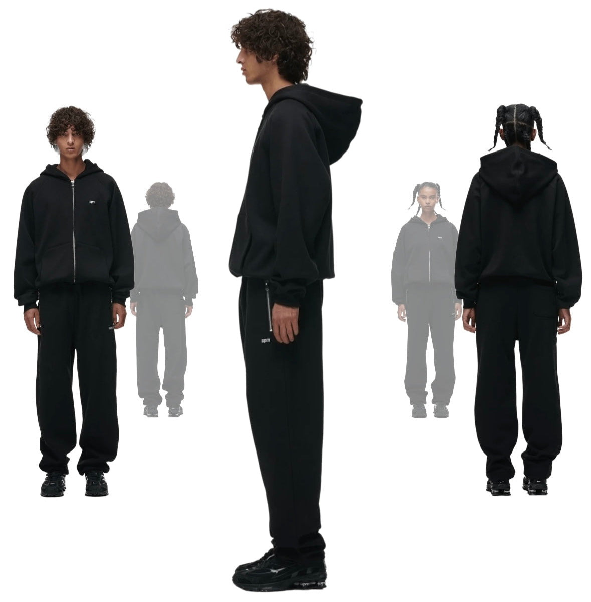 6PM Basic Jogging Black