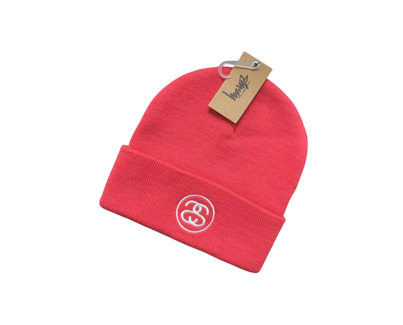Stussy Cuff Beanie Red