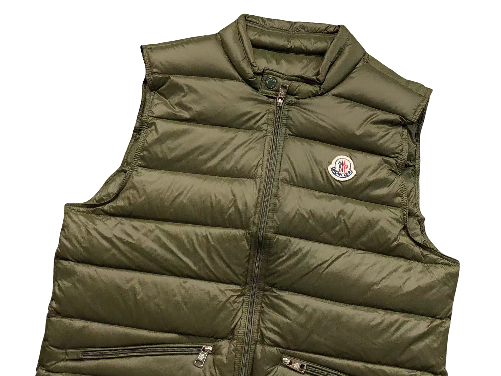 Moncler Gui Gilet Khaki