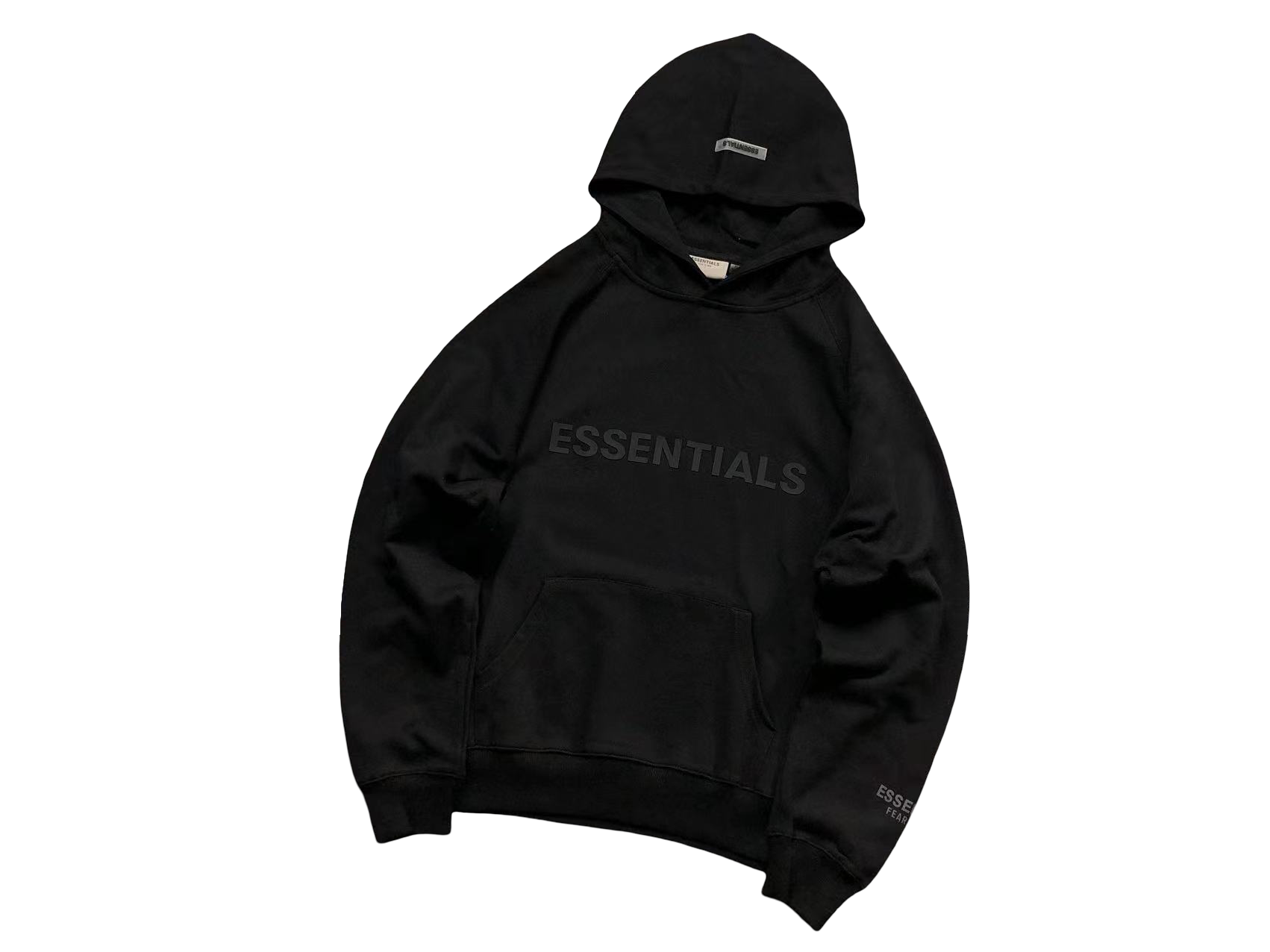 Fear Of God Essentials Hoodie Black