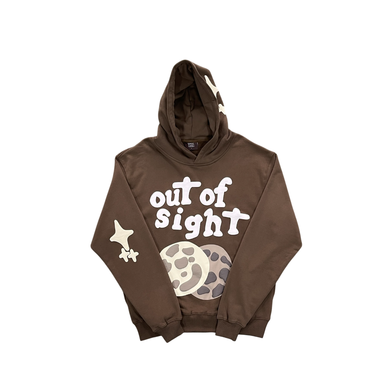 Broken Planet Out Of Sight Hoodie Brown