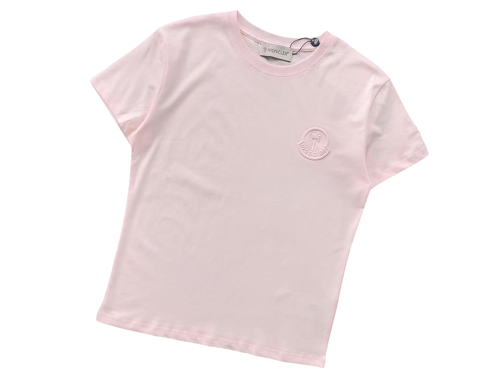 Moncler Palm Women's Tee Pink