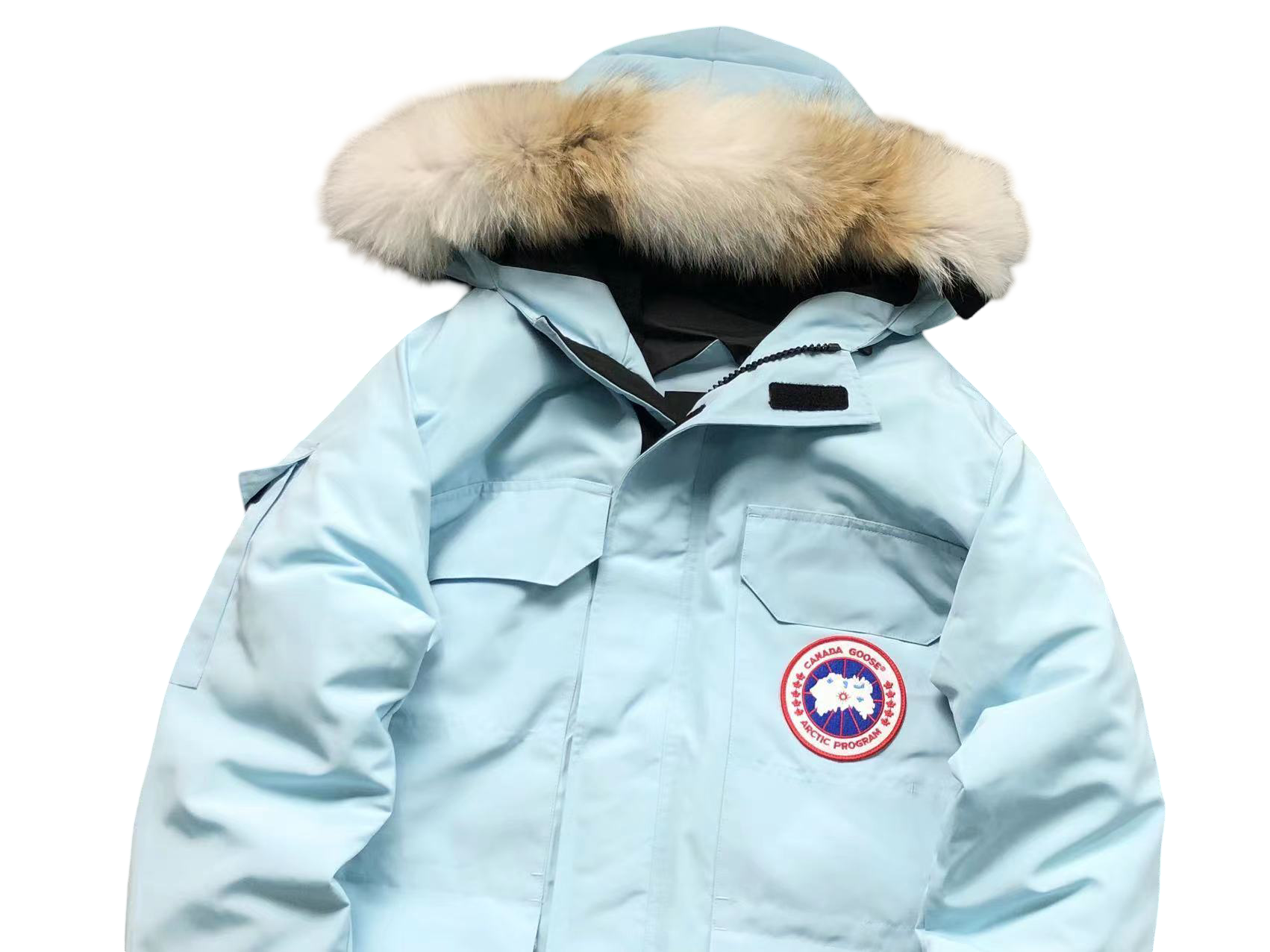 Canada Goose Expedition Heritage Parka Ice Blue