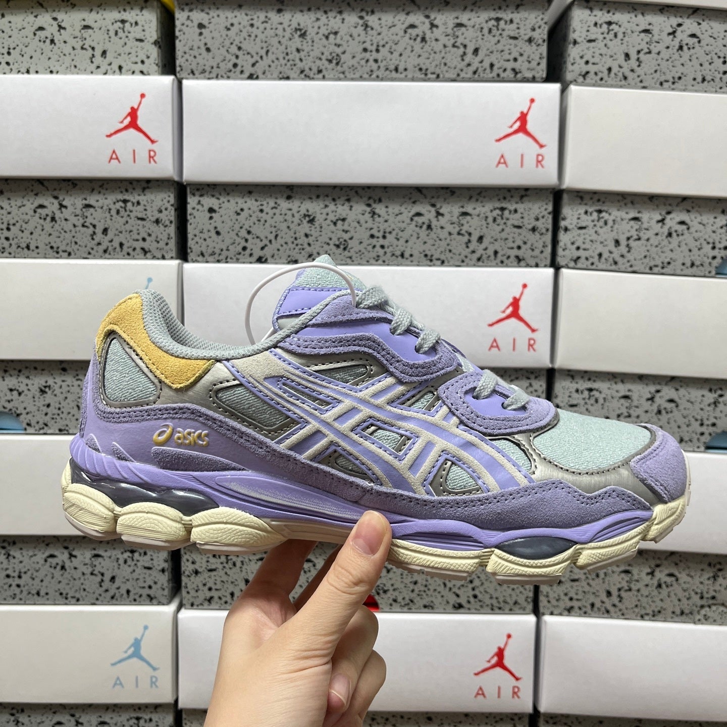 ASICS Gel-NYC Piedmont Grey Bluebell