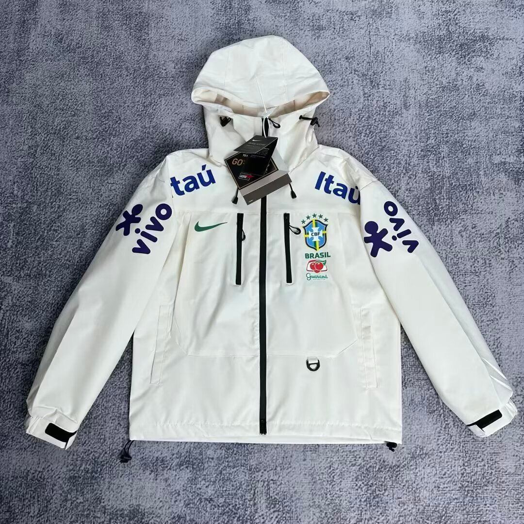Nike Brazil Windbreaker Cream White