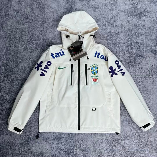 Nike Brazil Windbreaker Cream White