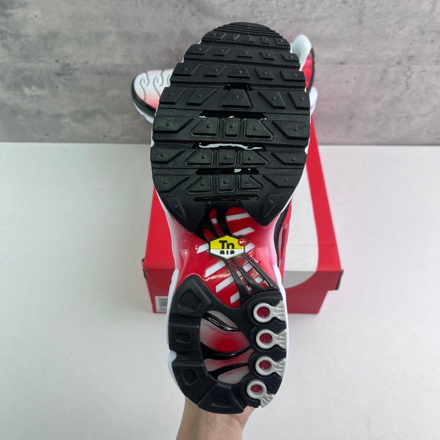Nike Air Max Plus TN Red Cherry White