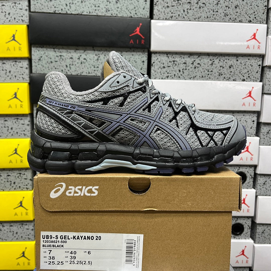 Asics Gel-Kayano 20 Grey Dark Grey Silver