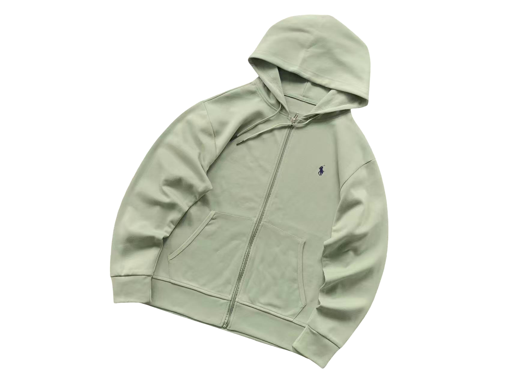 Ralph Lauren Classic Zip Hoodie Mint