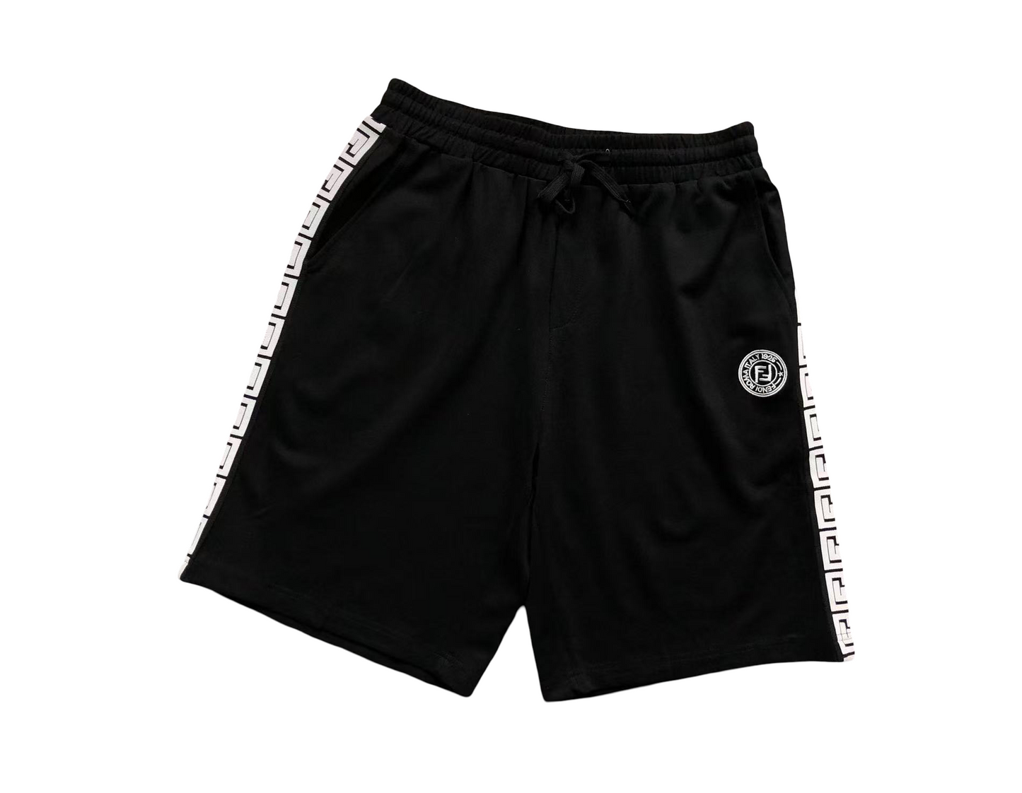 Fendi Lateral Shorts Black