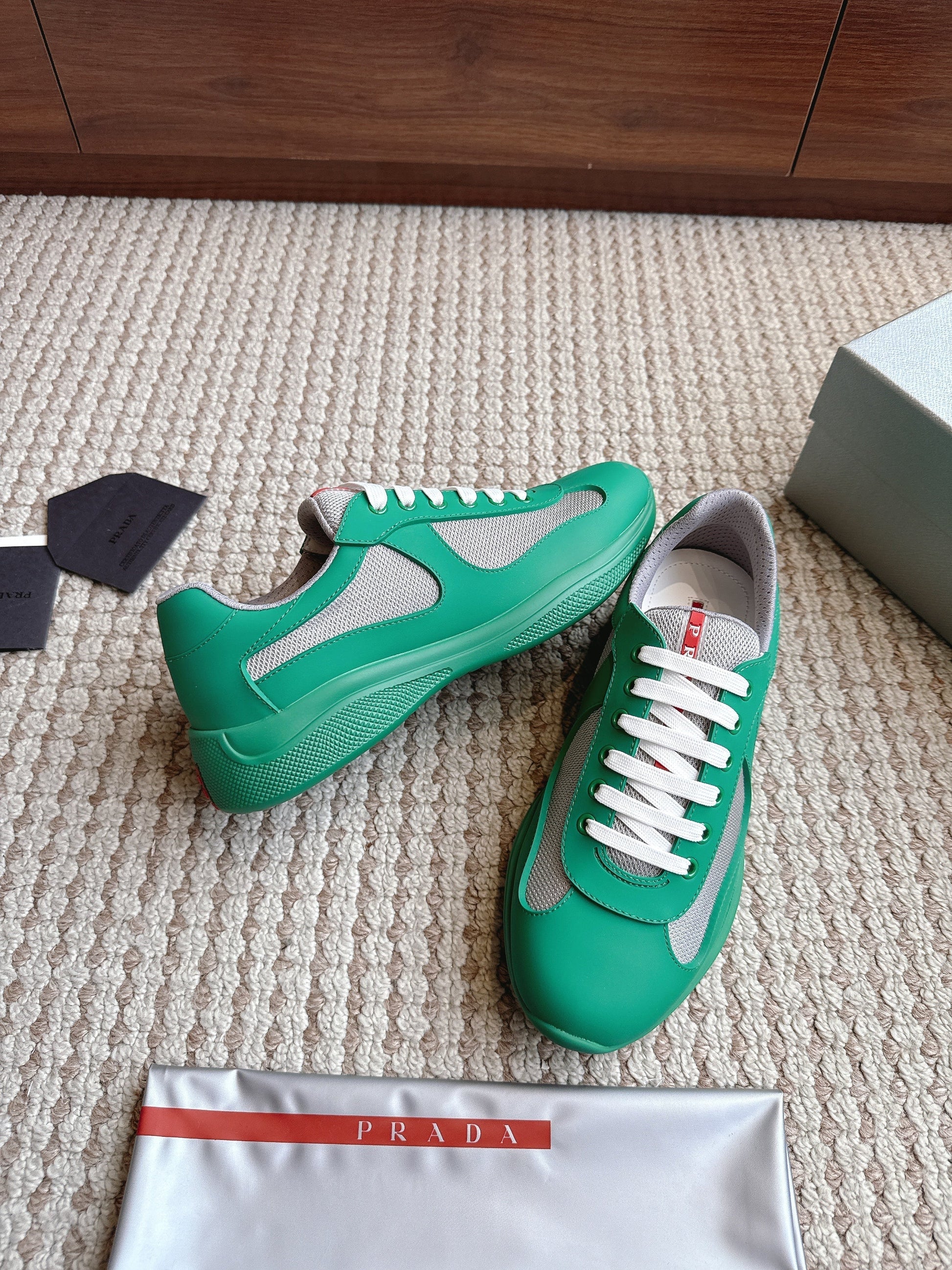 Prada America's Cup Green Grey