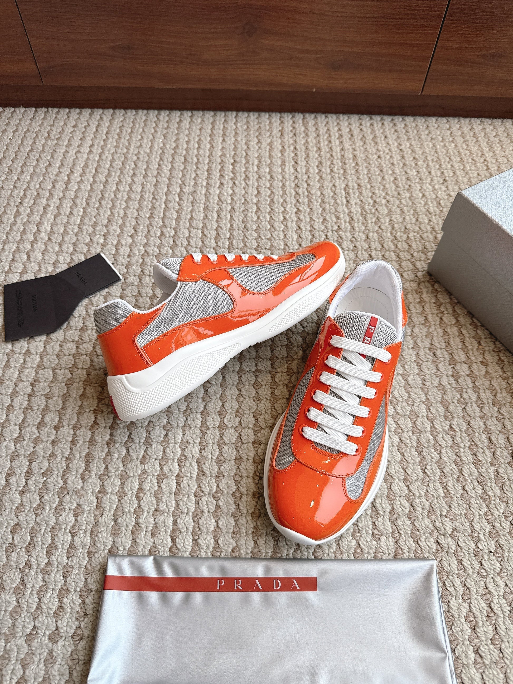 Prada America's Cup Orange Grey