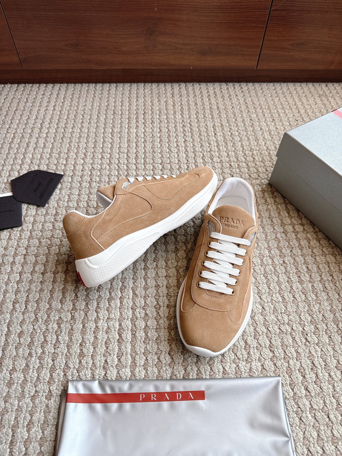 Prada America's Cup Denim Brown