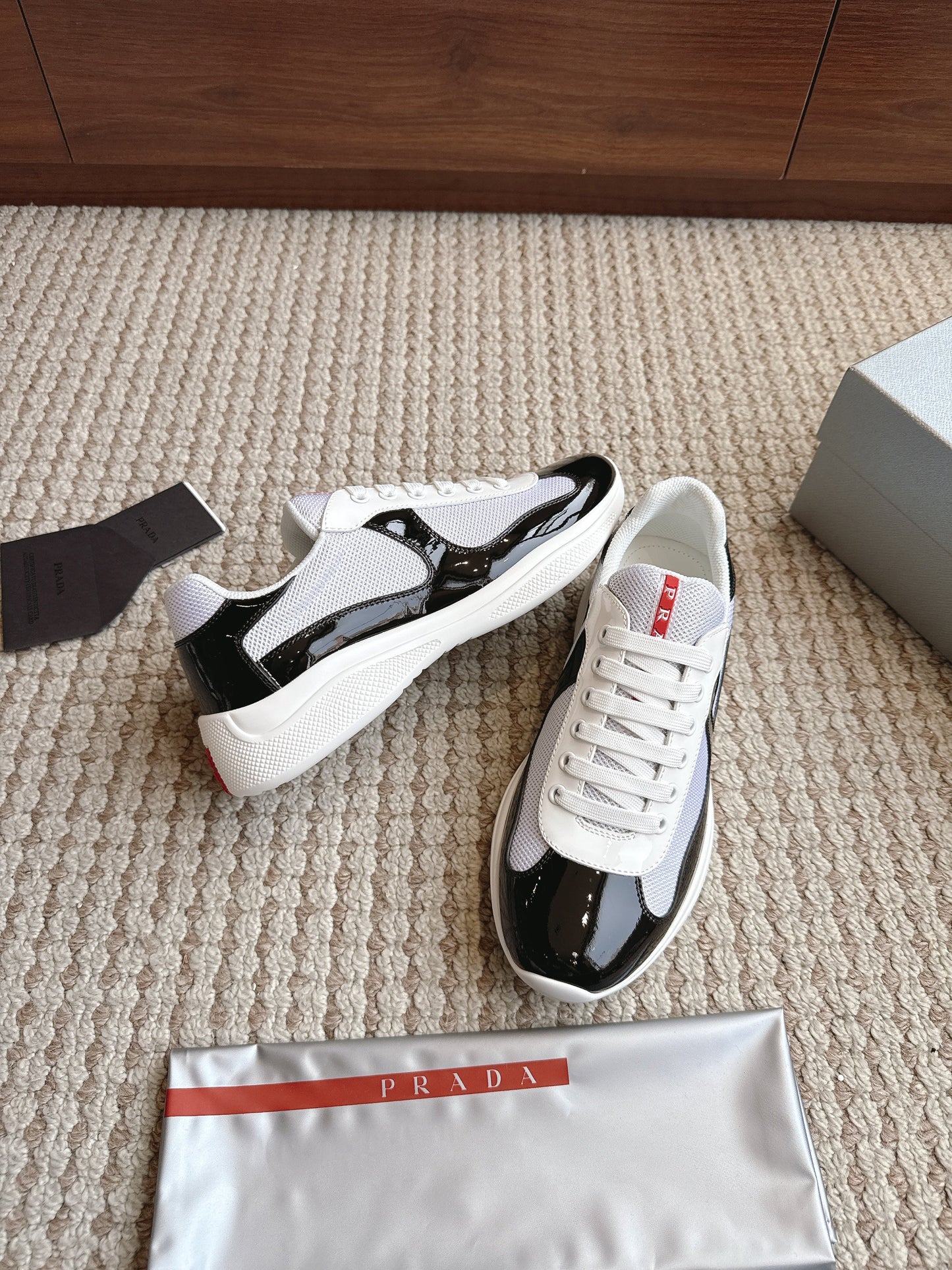 Prada America's Cup White Black Grey