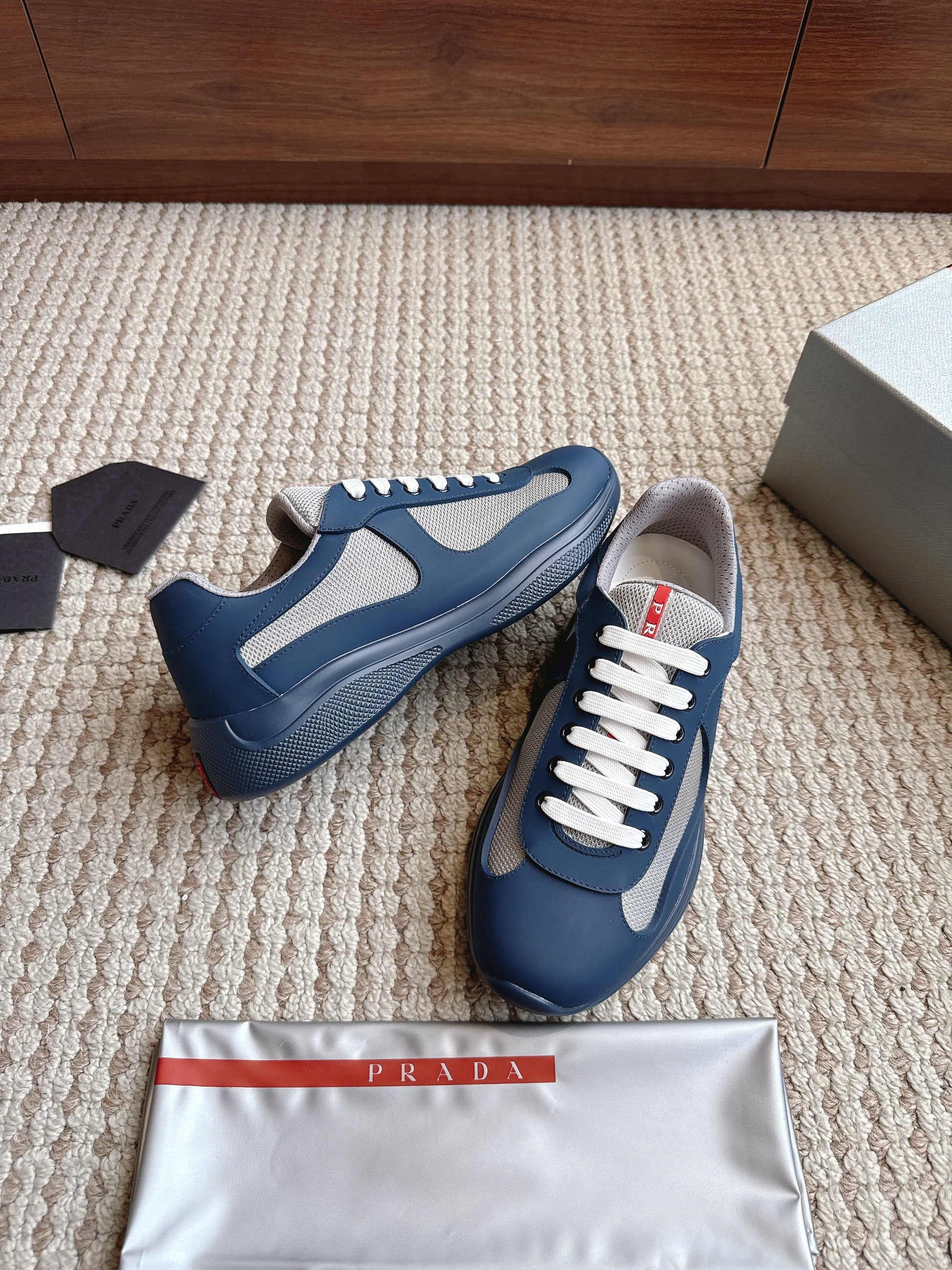 Prada America's Cup Navy Grey