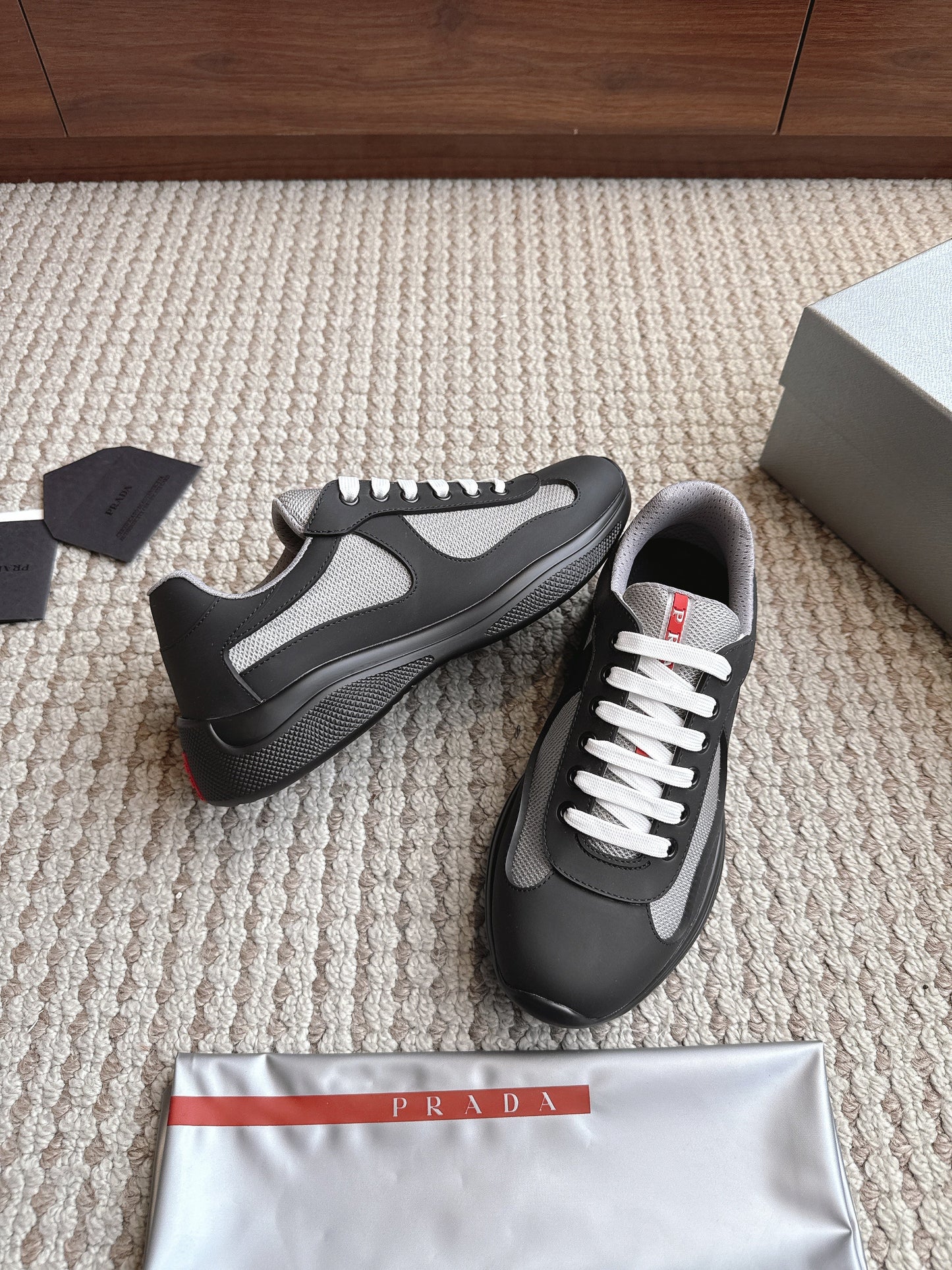 Prada America's Cup Black Grey