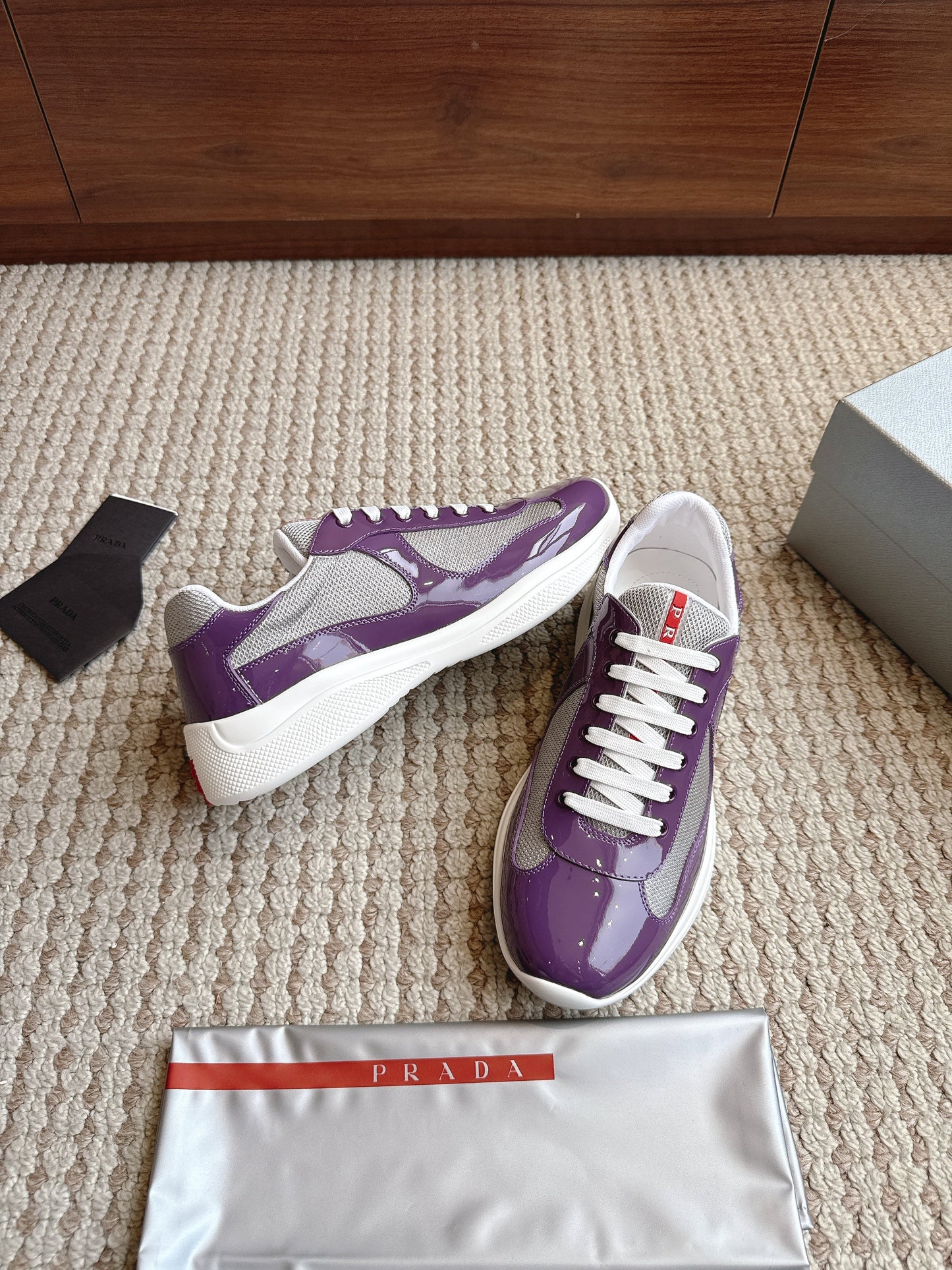 Prada America's Cup Purple Grey