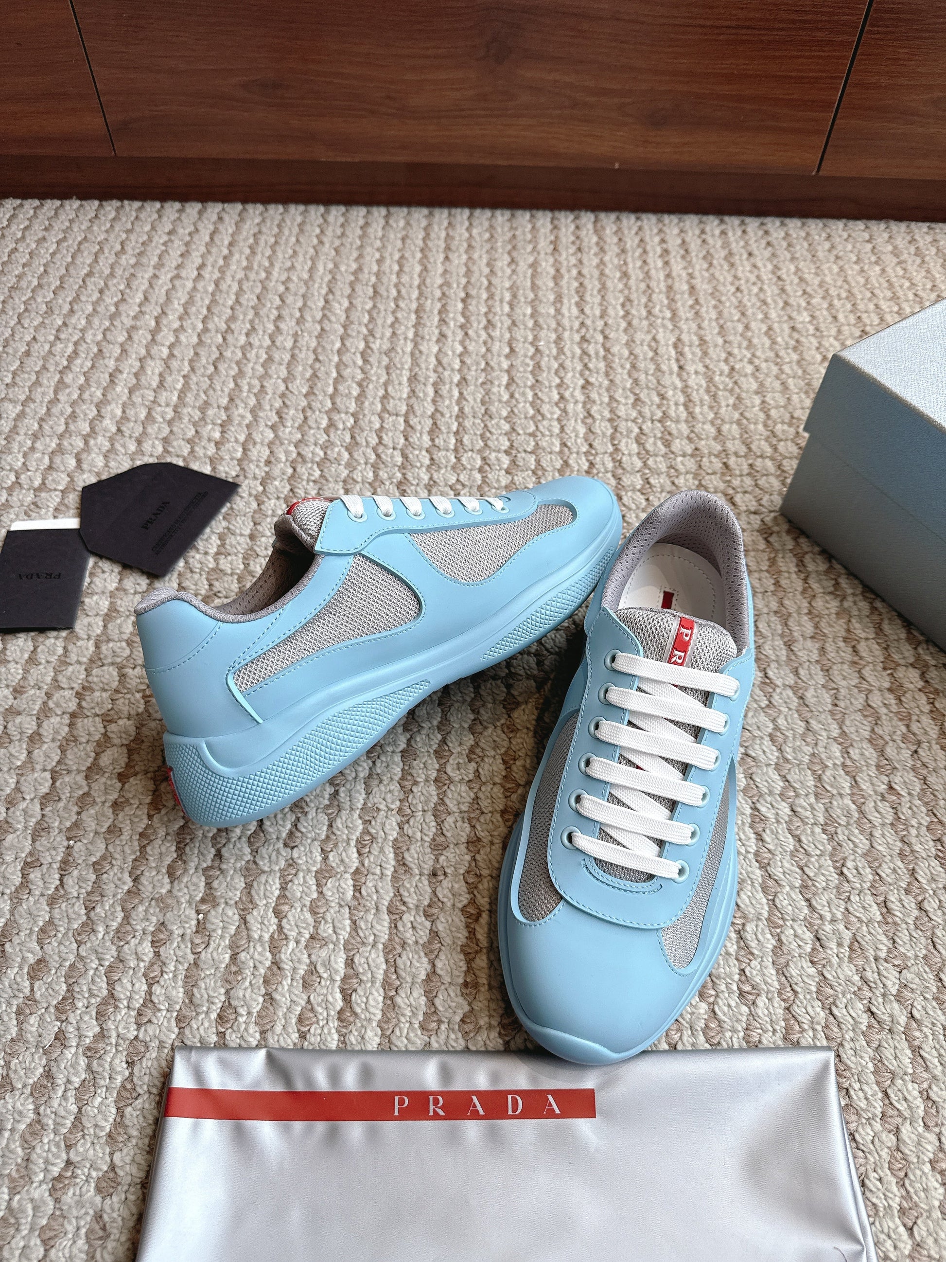 Prada America's Cup Sky Blue Grey