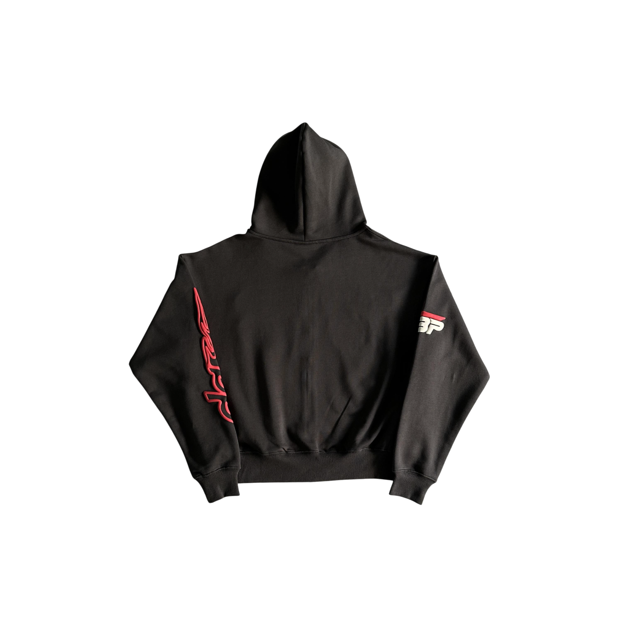 Broken Planet 2053 Zip Hoodie Soot Black