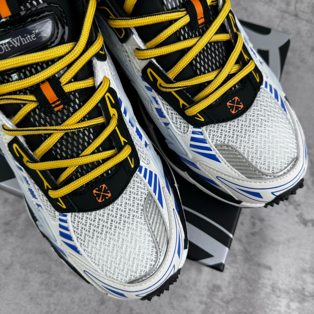 Off-White Be Right Back White Blue Yellow