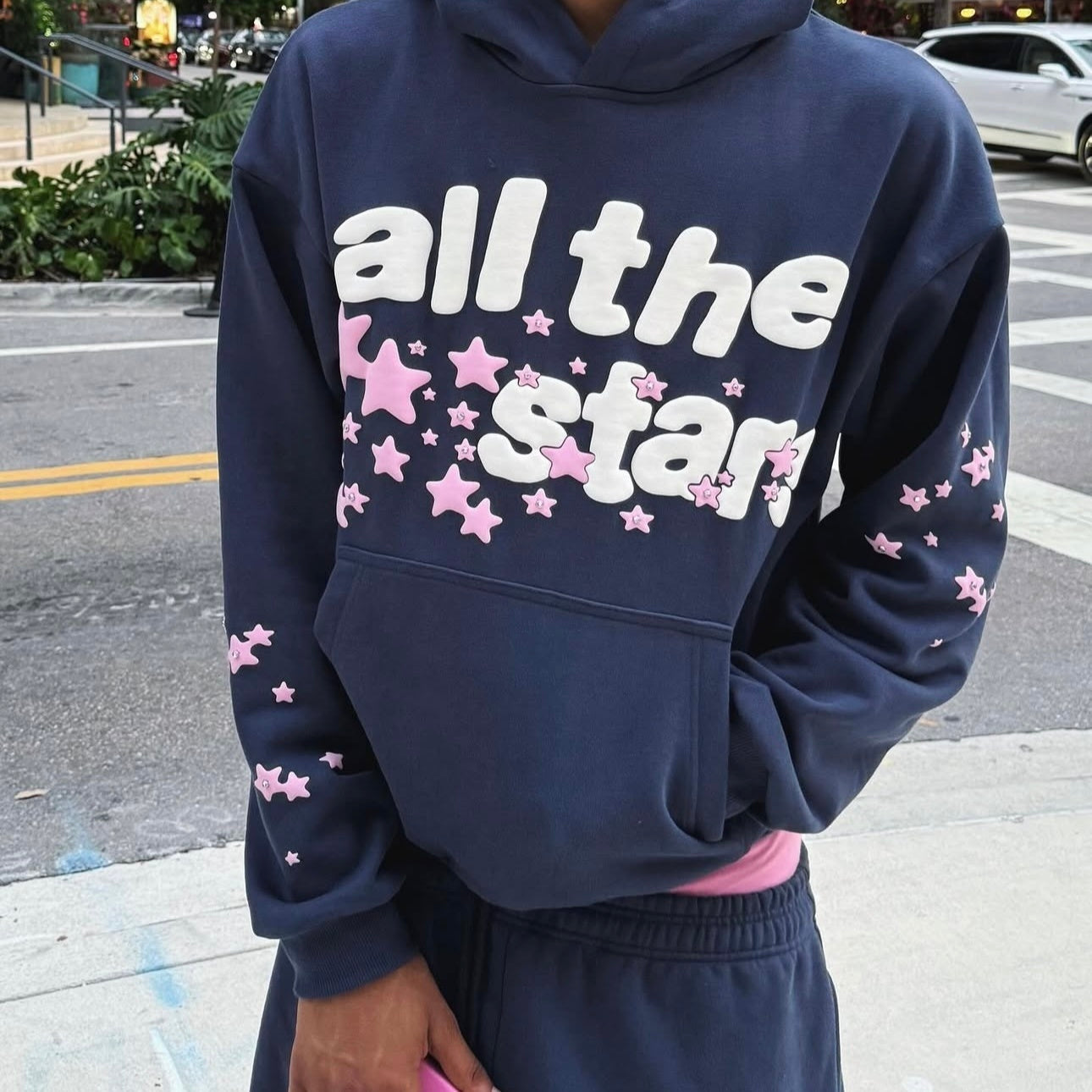 Broken Planet All The Stars Hoodie Deep Navy