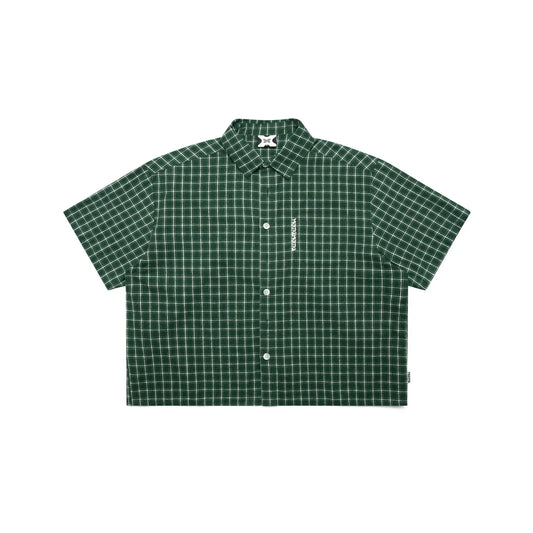 MERTRA Plaid Shirt - (GREEN)