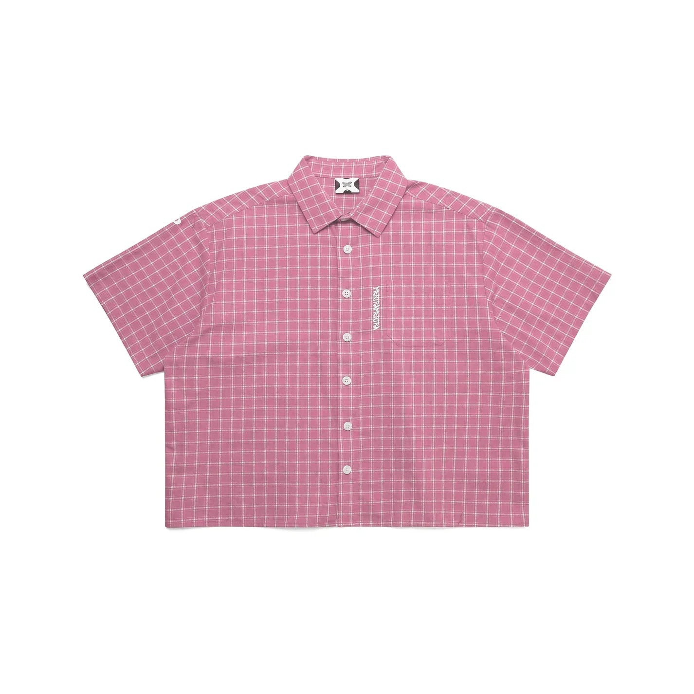MERTRA Plaid Shirt Pink