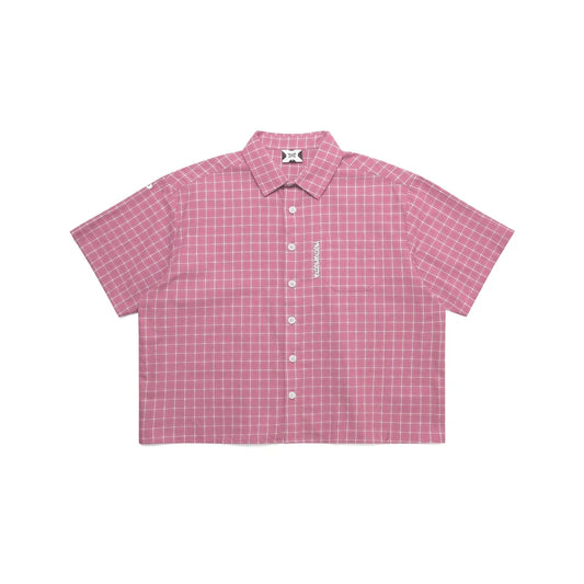 MERTRA Plaid Shirt Pink