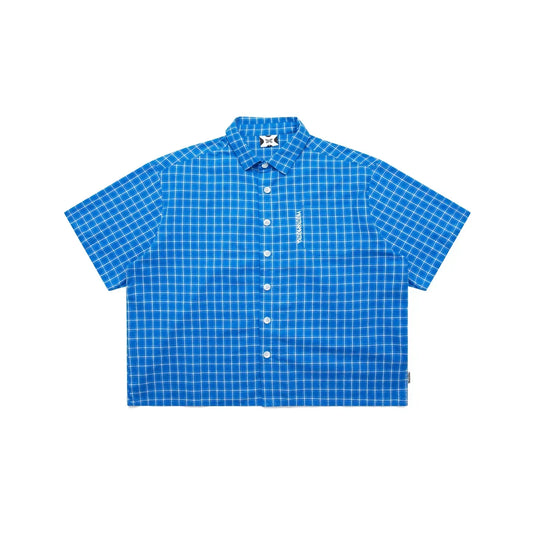 MERTRA Plaid Shirt Lapis