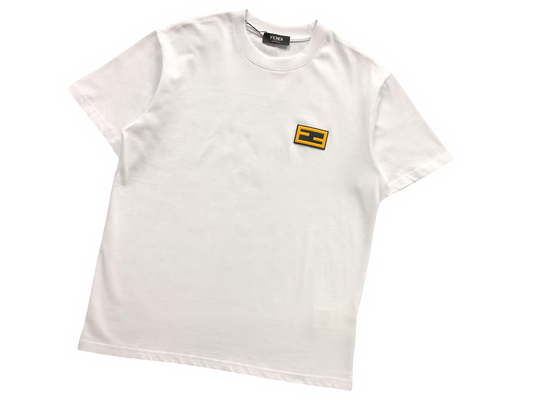 Fendi Square Tee White