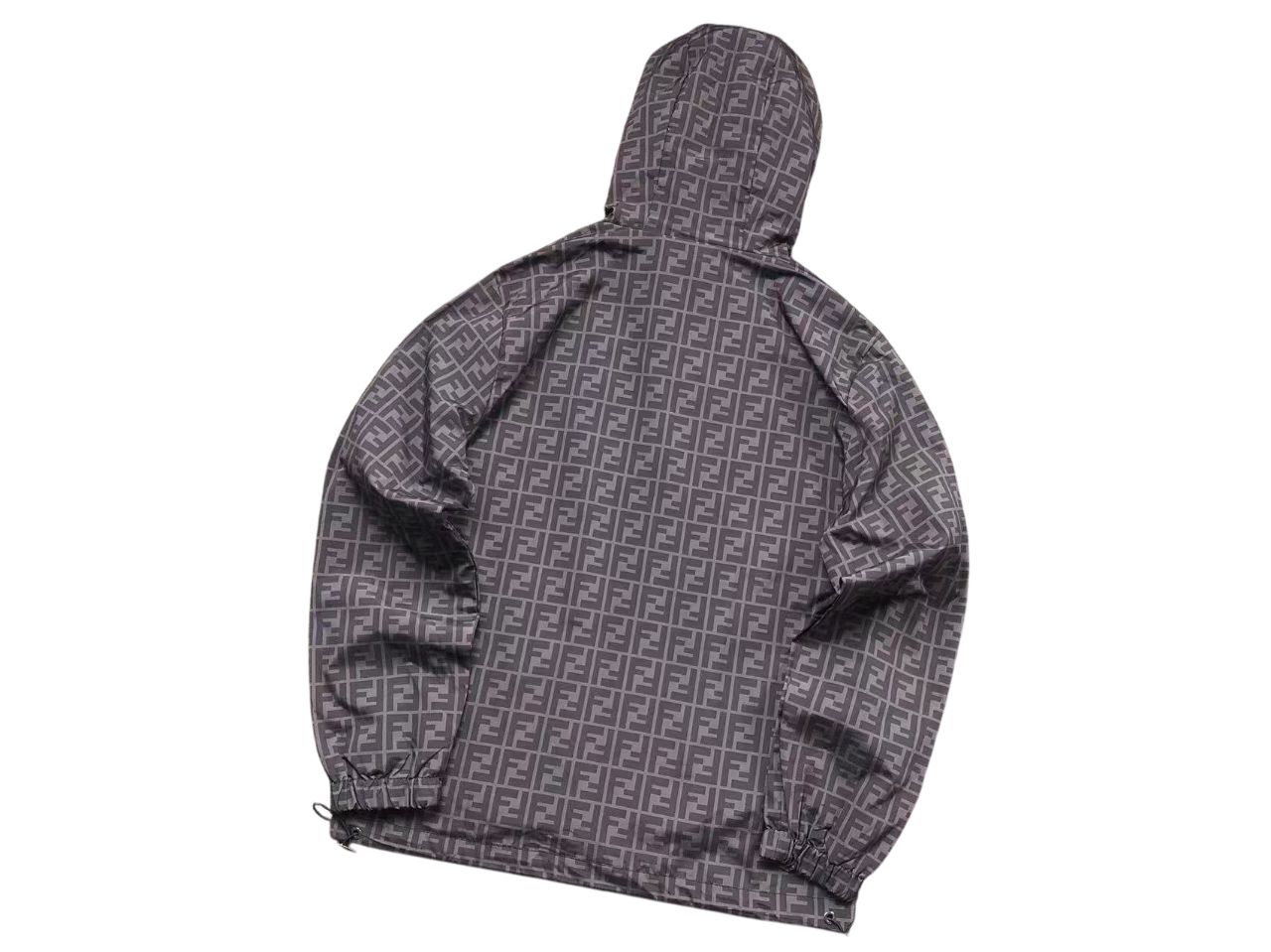 Fendi Monogram Windbreaker Light Black