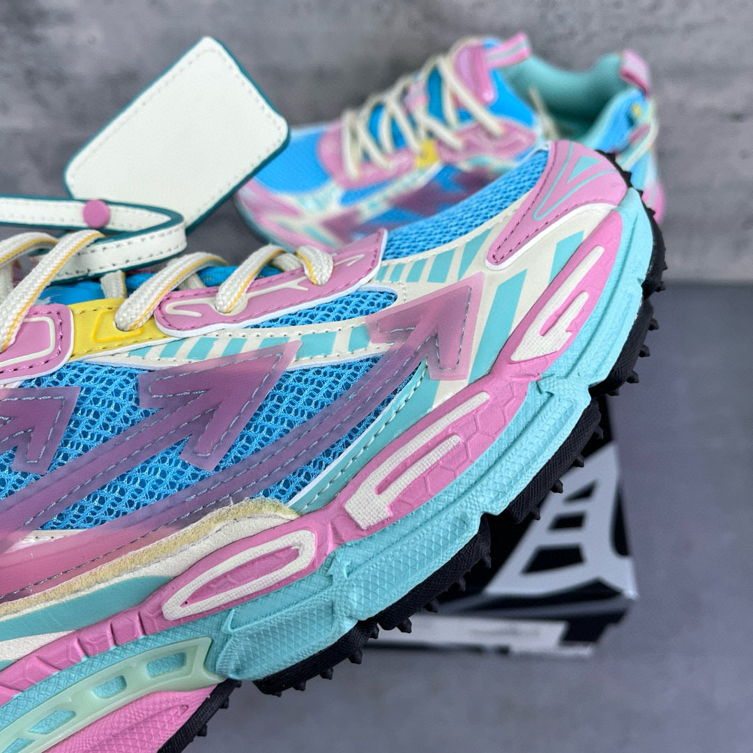 Off-White Be Right Back Blue Pink White
