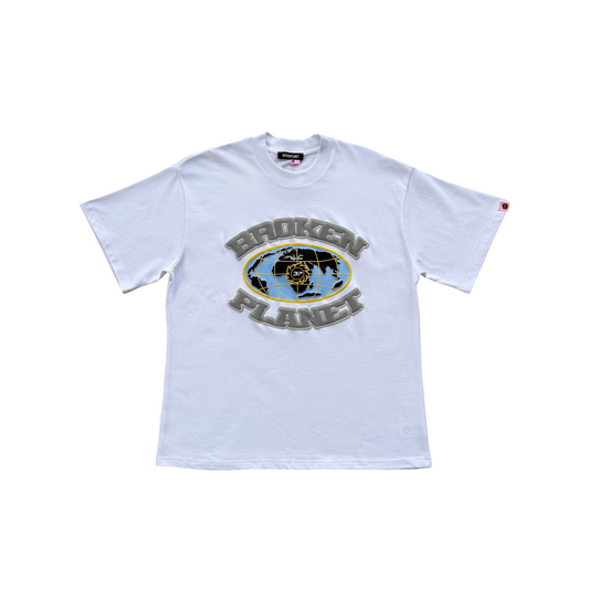 Broken Planet World Tee White
