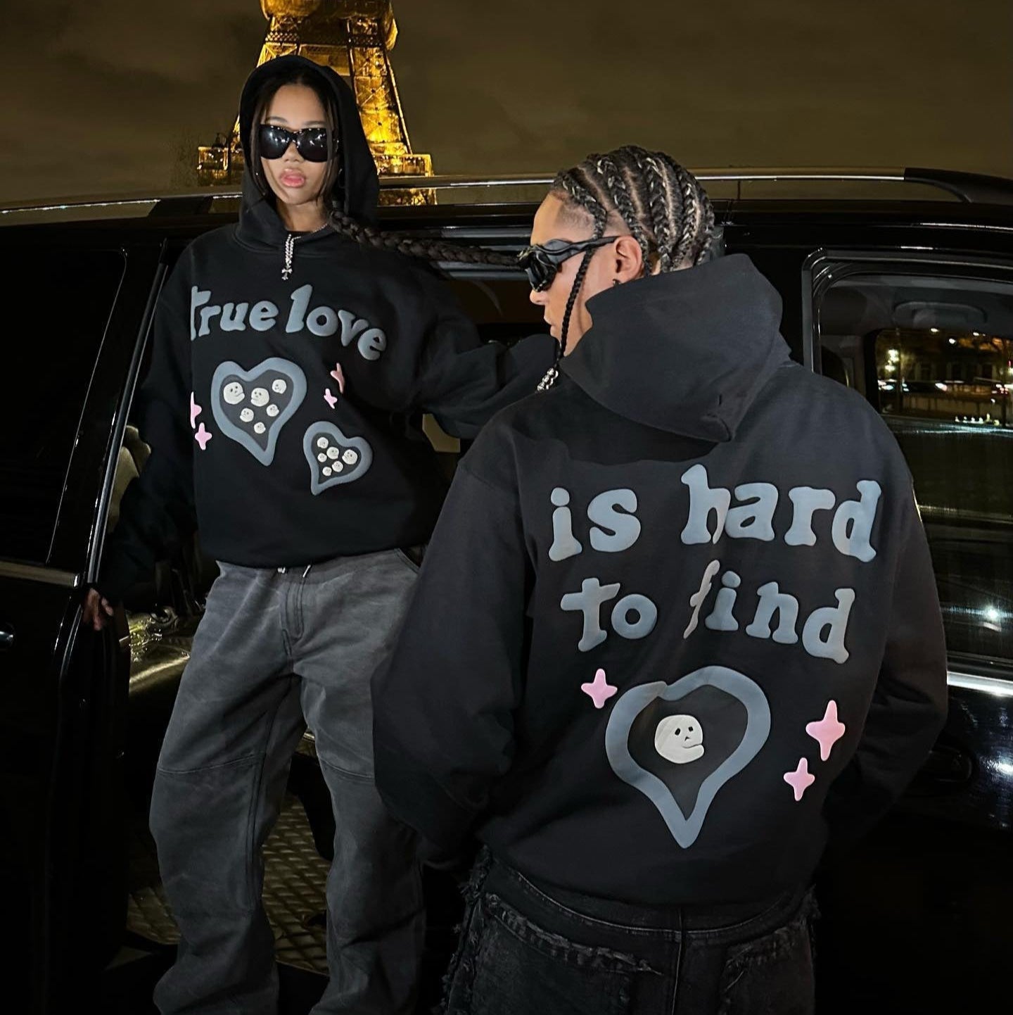Broken Planet True Love Hoodie Black