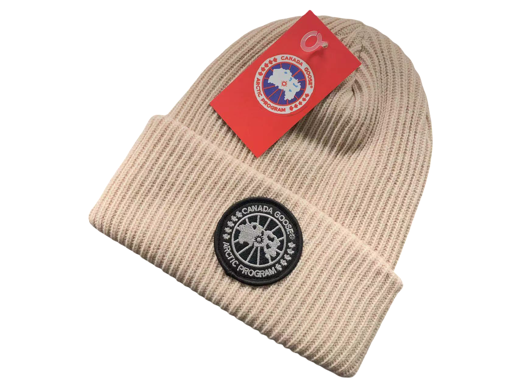 Canada Goose Beanie Cream/Black