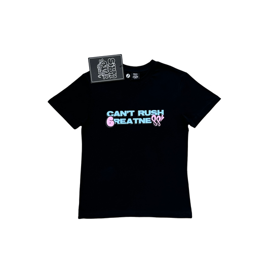 Syna World x 6PM Can't Rush Greatness Tee Black