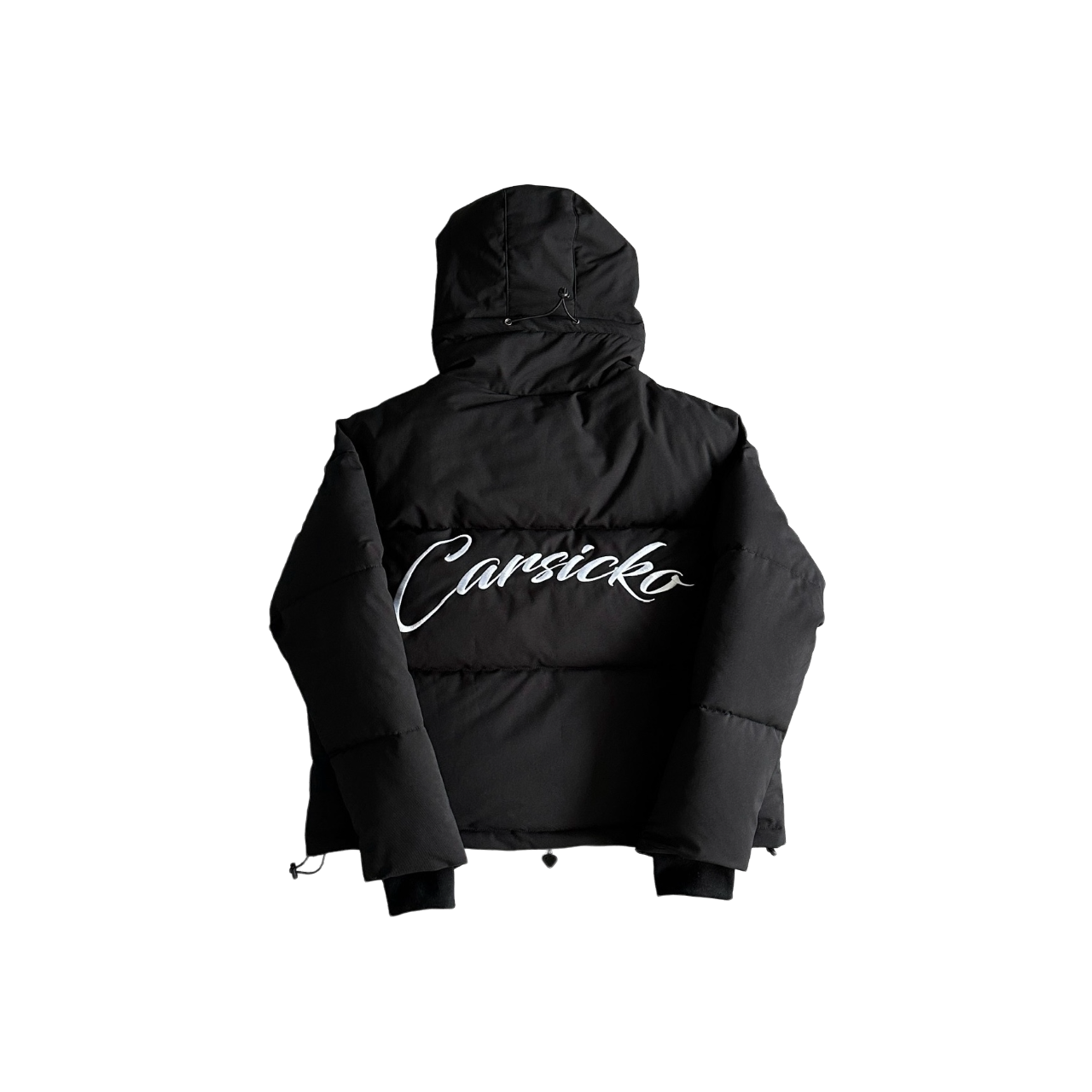 Carsicko Logo Puffer Down Jacket Black