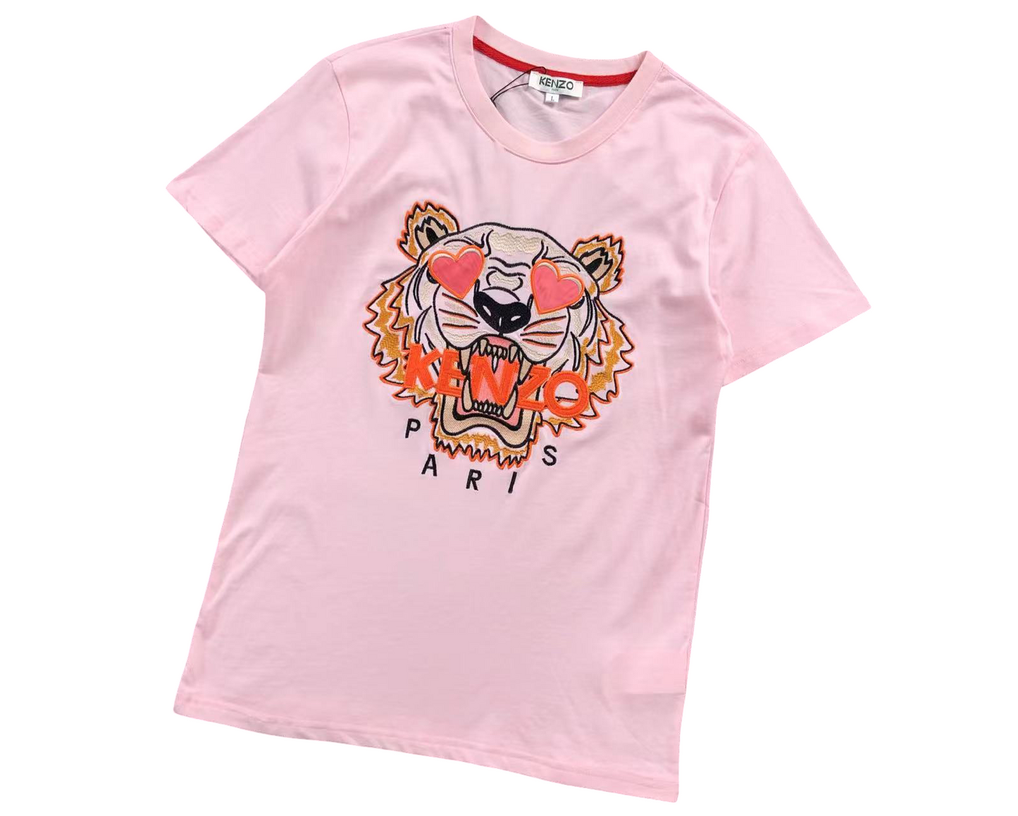 KENZO Tiger Heart Tee Pink