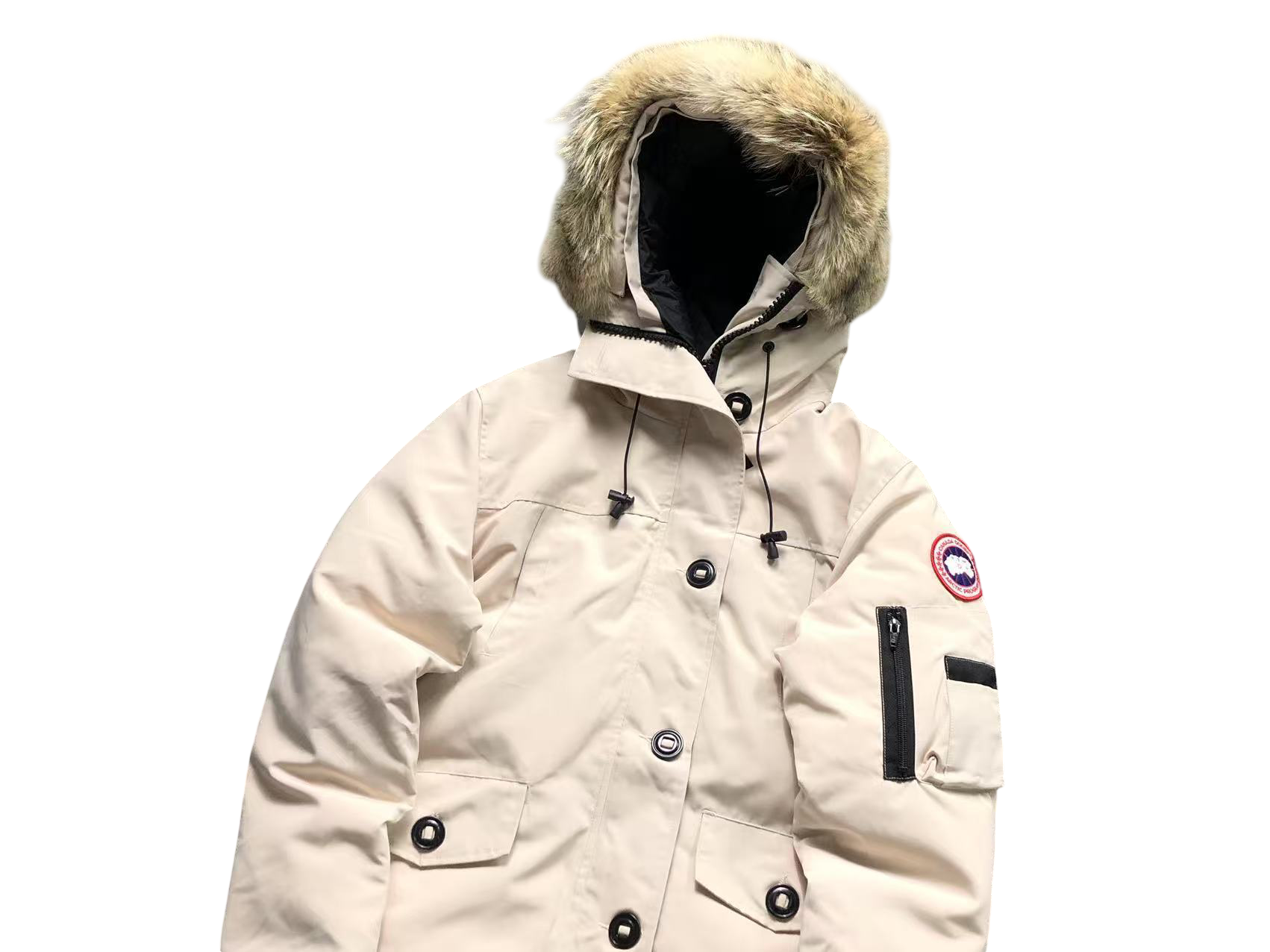 Canada Goose Women's Chateau Heritage Parka Cream