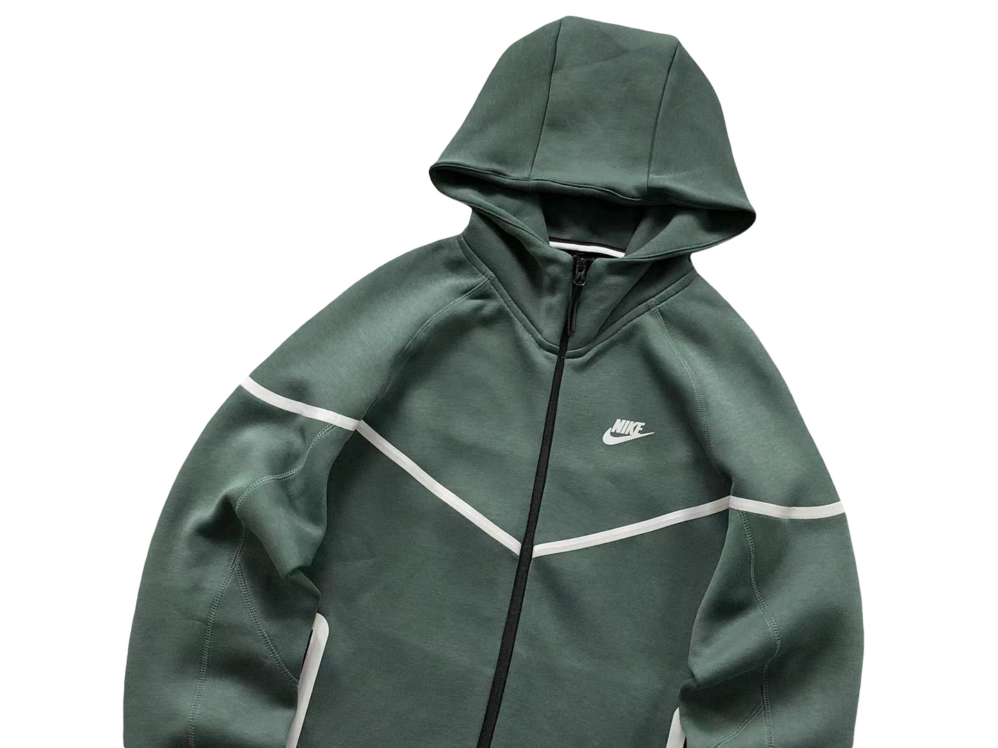 Nike Tech Fleece 2025 Zip Hoodie Green