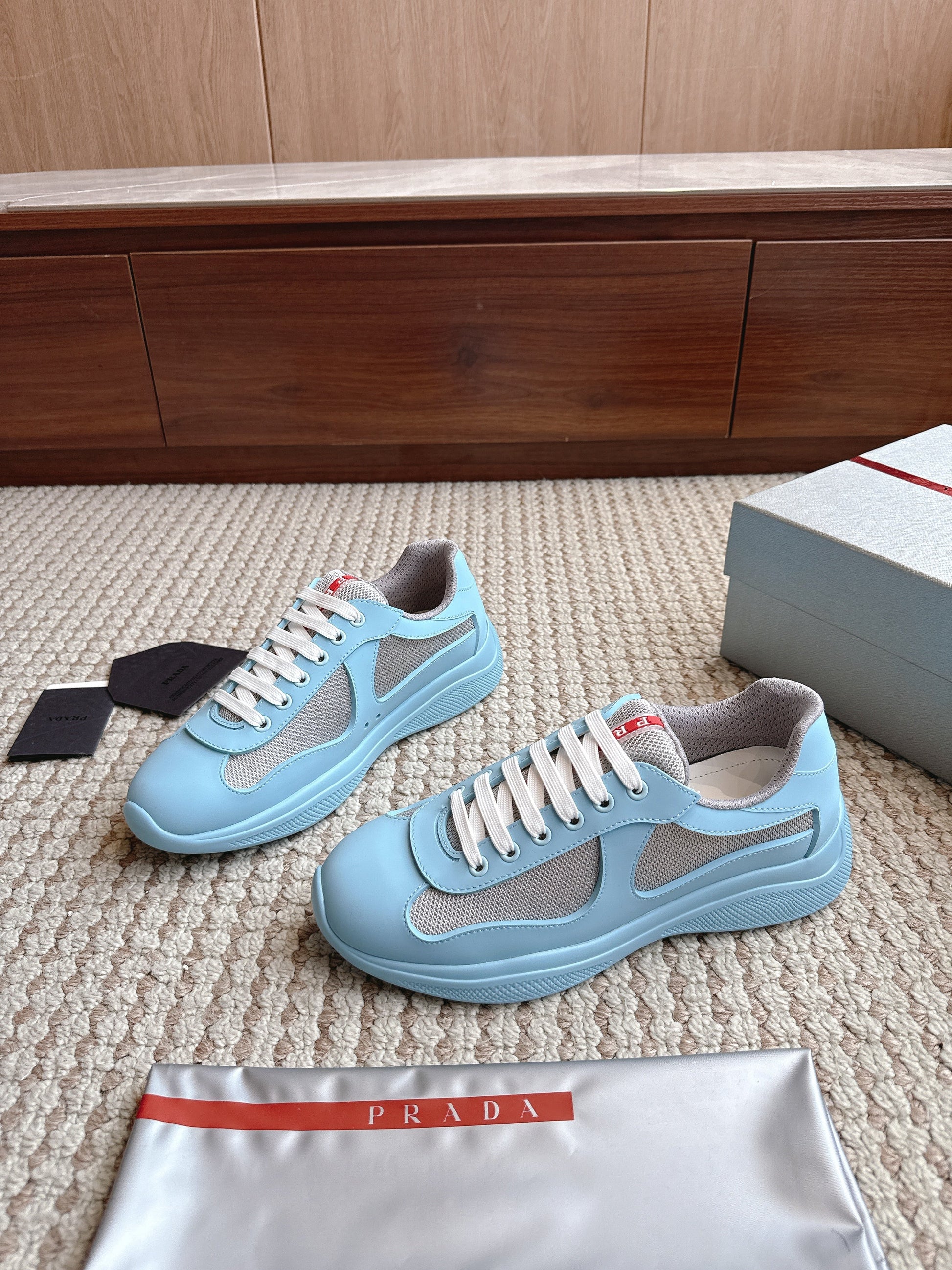 Prada America's Cup Sky Blue Grey